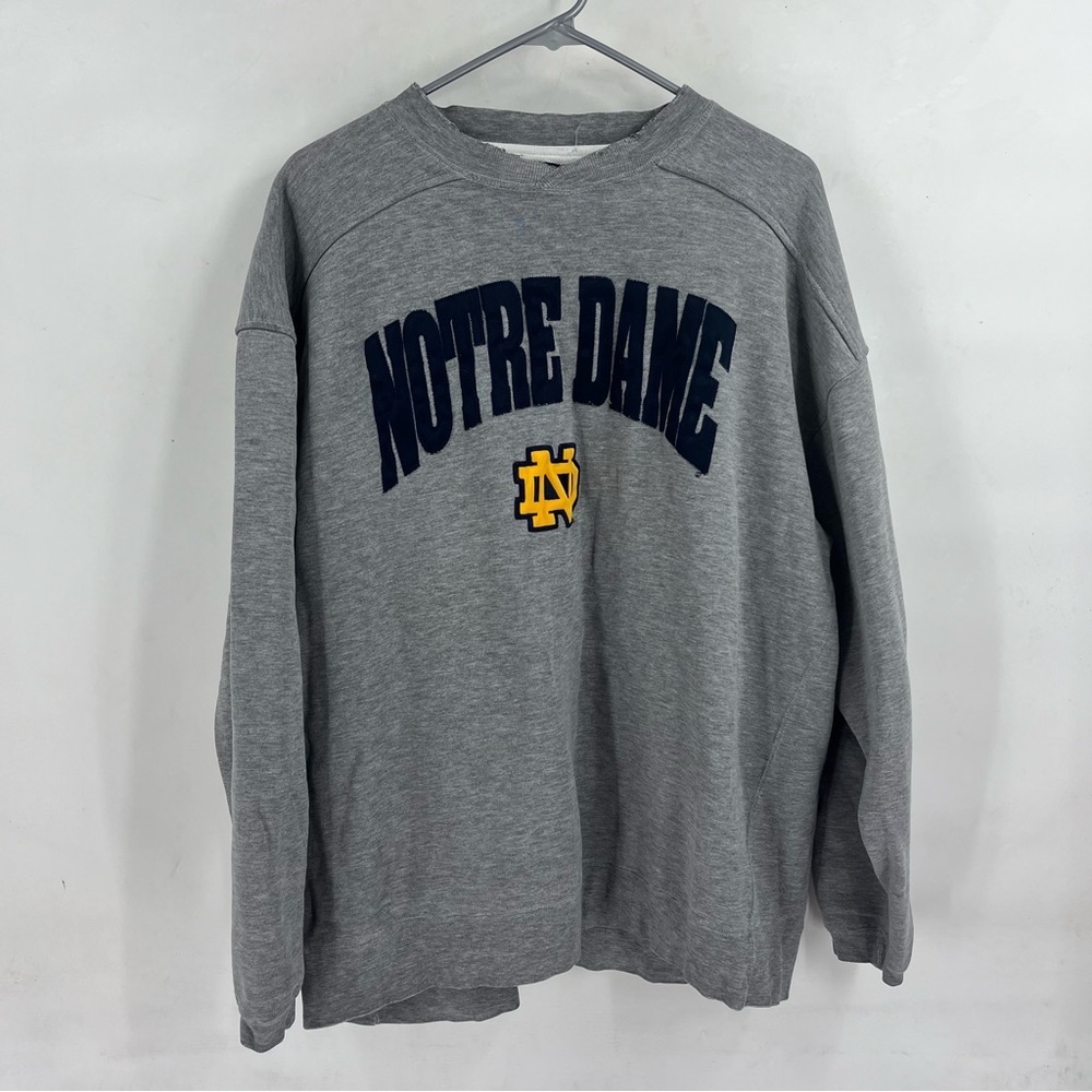 Vintage 1990s University Of Notre Dame Starter Crewneck Sweatshirt Size Xl